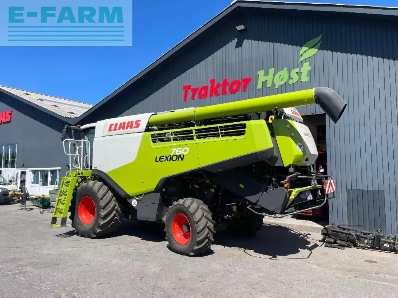 CLAAS lexion 760 - Θεριζοαλωνιστική μηχανή: φωτογραφία 2 CLAAS lexion 760 - Θεριζοαλωνιστική μηχανή: φωτογραφία 2