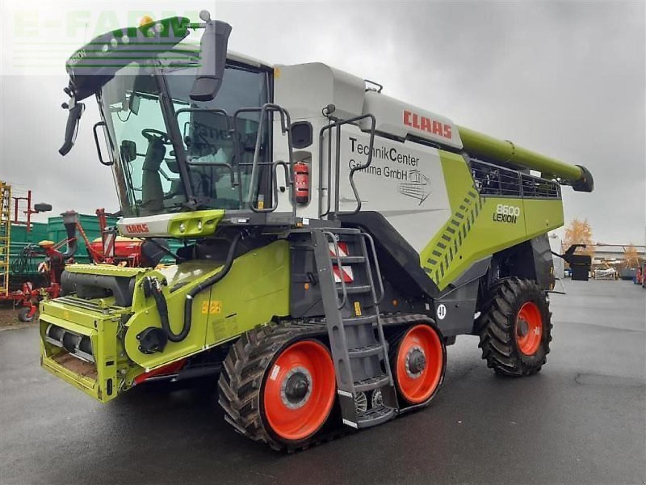 CLAAS mähdr. lexion 8600tt + v1080 - Θεριζοαλωνιστική μηχανή: φωτογραφία 2 CLAAS mähdr. lexion 8600tt + v1080 - Θεριζοαλωνιστική μηχανή: φωτογραφία 2