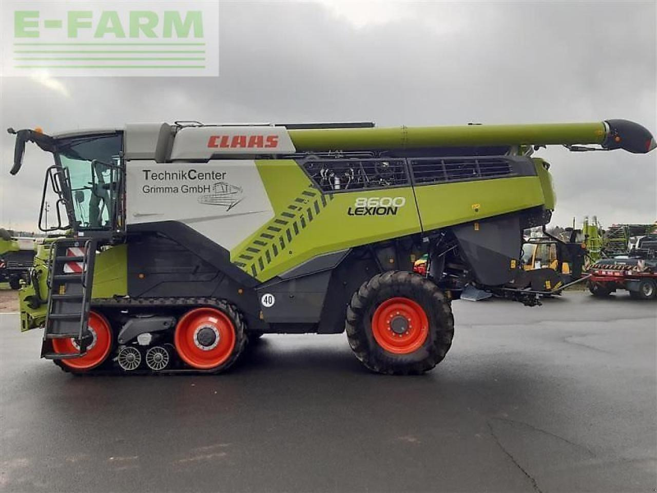 CLAAS mähdr. lexion 8600tt + v1080 - Θεριζοαλωνιστική μηχανή: φωτογραφία 3 CLAAS mähdr. lexion 8600tt + v1080 - Θεριζοαλωνιστική μηχανή: φωτογραφία 3