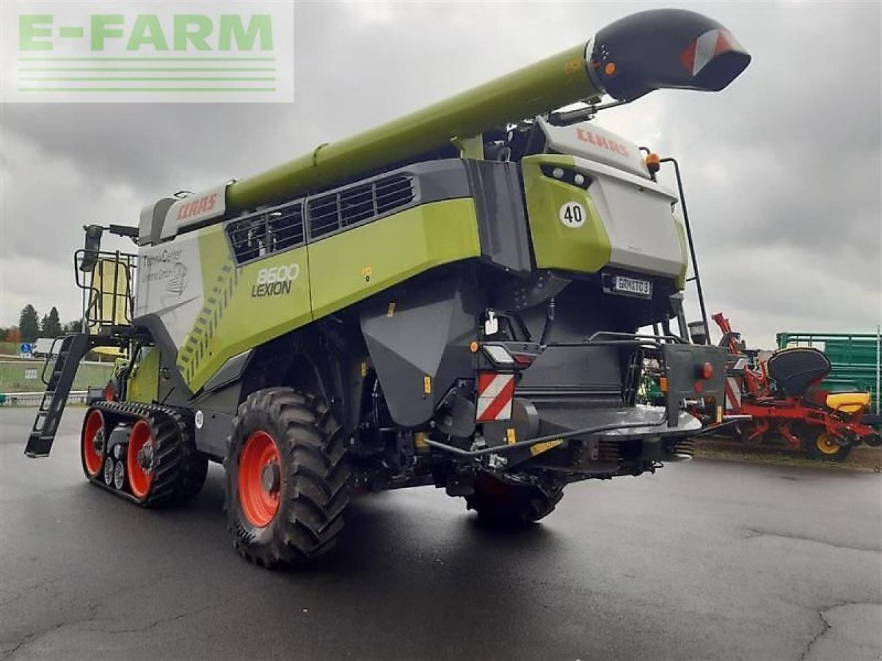 CLAAS mähdr. lexion 8600tt + v1080 - Θεριζοαλωνιστική μηχανή: φωτογραφία 4 CLAAS mähdr. lexion 8600tt + v1080 - Θεριζοαλωνιστική μηχανή: φωτογραφία 4