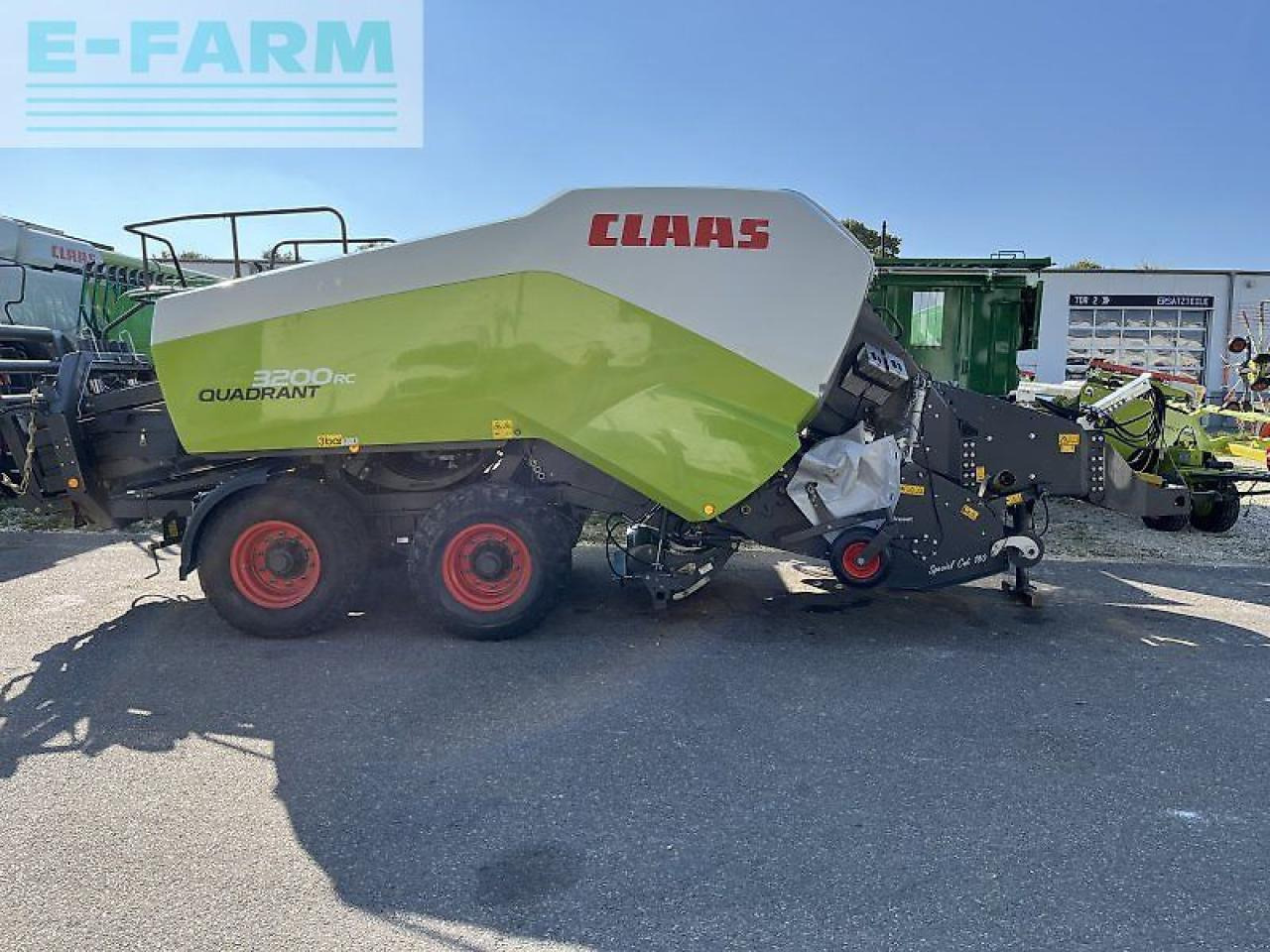 CLAAS quadrant 3200 rc tandem krassort vorabuhäcksler - Χορτοδετική μηχανή τετράγωνες μπάλες: φωτογραφία 1 CLAAS quadrant 3200 rc tandem krassort vorabuhäcksler - Χορτοδετική μηχανή τετράγωνες μπάλες: φωτογραφία 1