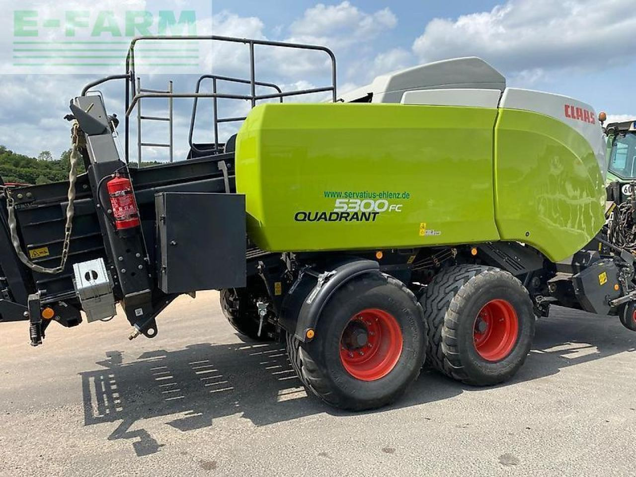 CLAAS quadrant 5300 fc tandem sofort einsatzbereit - Χορτοδετική μηχανή τετράγωνες μπάλες: φωτογραφία 1 CLAAS quadrant 5300 fc tandem sofort einsatzbereit - Χορτοδετική μηχανή τετράγωνες μπάλες: φωτογραφία 1