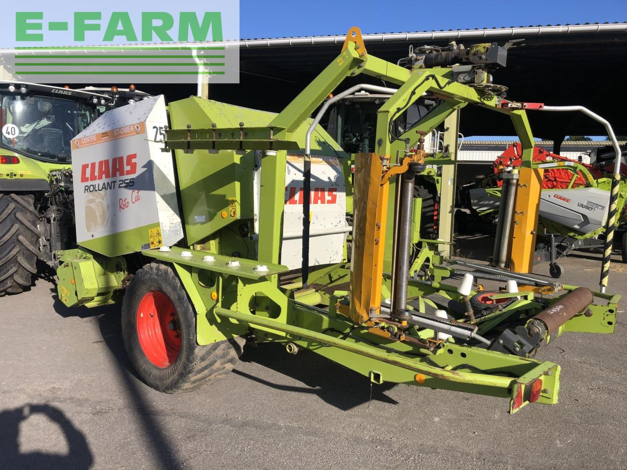 CLAAS rollant 255 rc uniwrap - Χορτοδετική μηχανή τετράγωνες μπάλες: φωτογραφία 3 CLAAS rollant 255 rc uniwrap - Χορτοδετική μηχανή τετράγωνες μπάλες: φωτογραφία 3