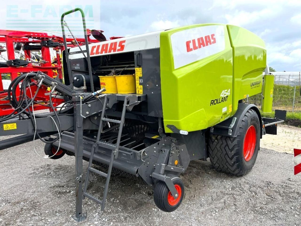 CLAAS rollant 454 rc pro uniwrap - Χορτοδετική μηχανή τετράγωνες μπάλες: φωτογραφία 1 CLAAS rollant 454 rc pro uniwrap - Χορτοδετική μηχανή τετράγωνες μπάλες: φωτογραφία 1