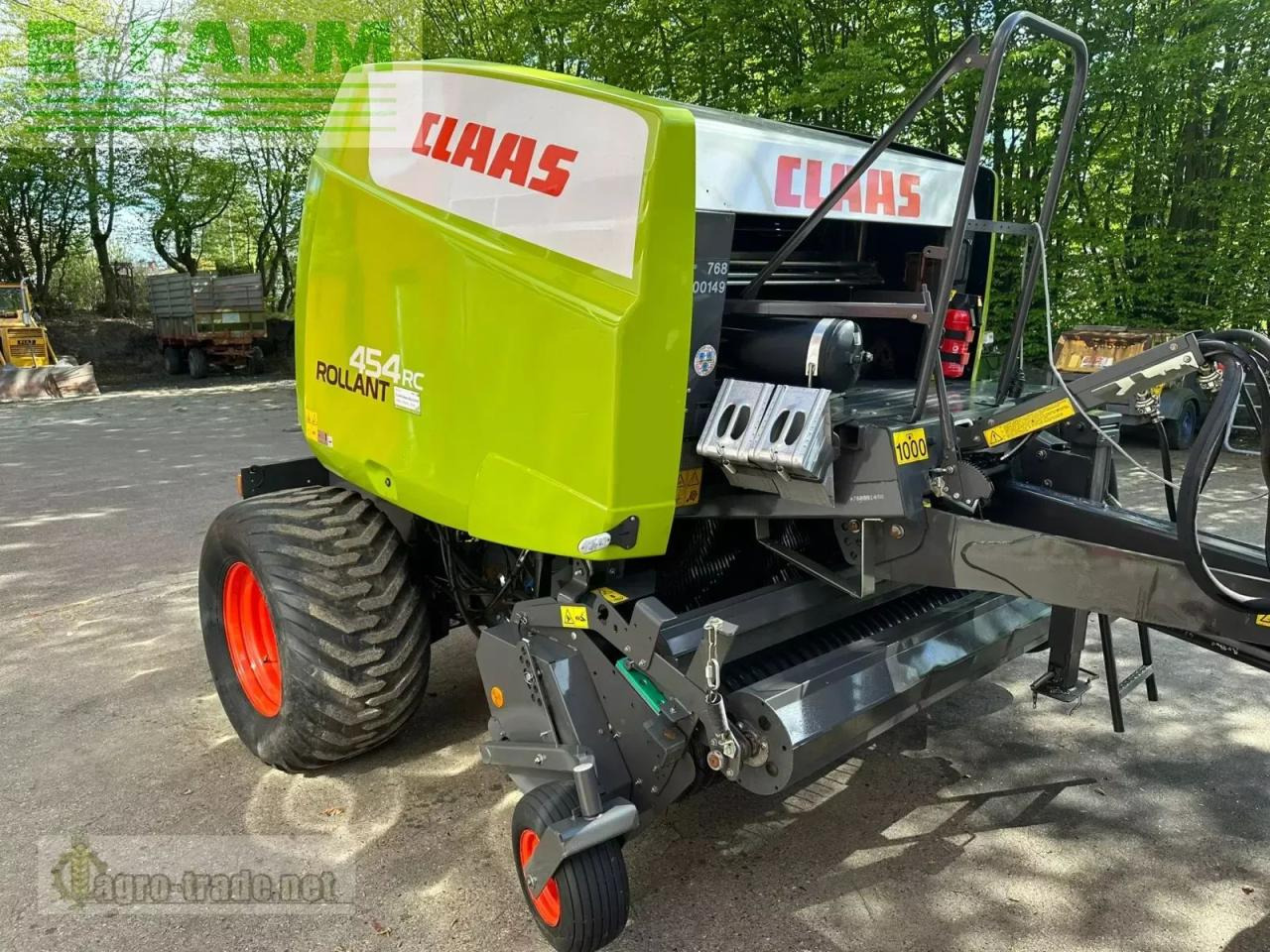 CLAAS rollant 454 rc - Χορτοδετική μηχανή τετράγωνες μπάλες: φωτογραφία 1 CLAAS rollant 454 rc - Χορτοδετική μηχανή τετράγωνες μπάλες: φωτογραφία 1