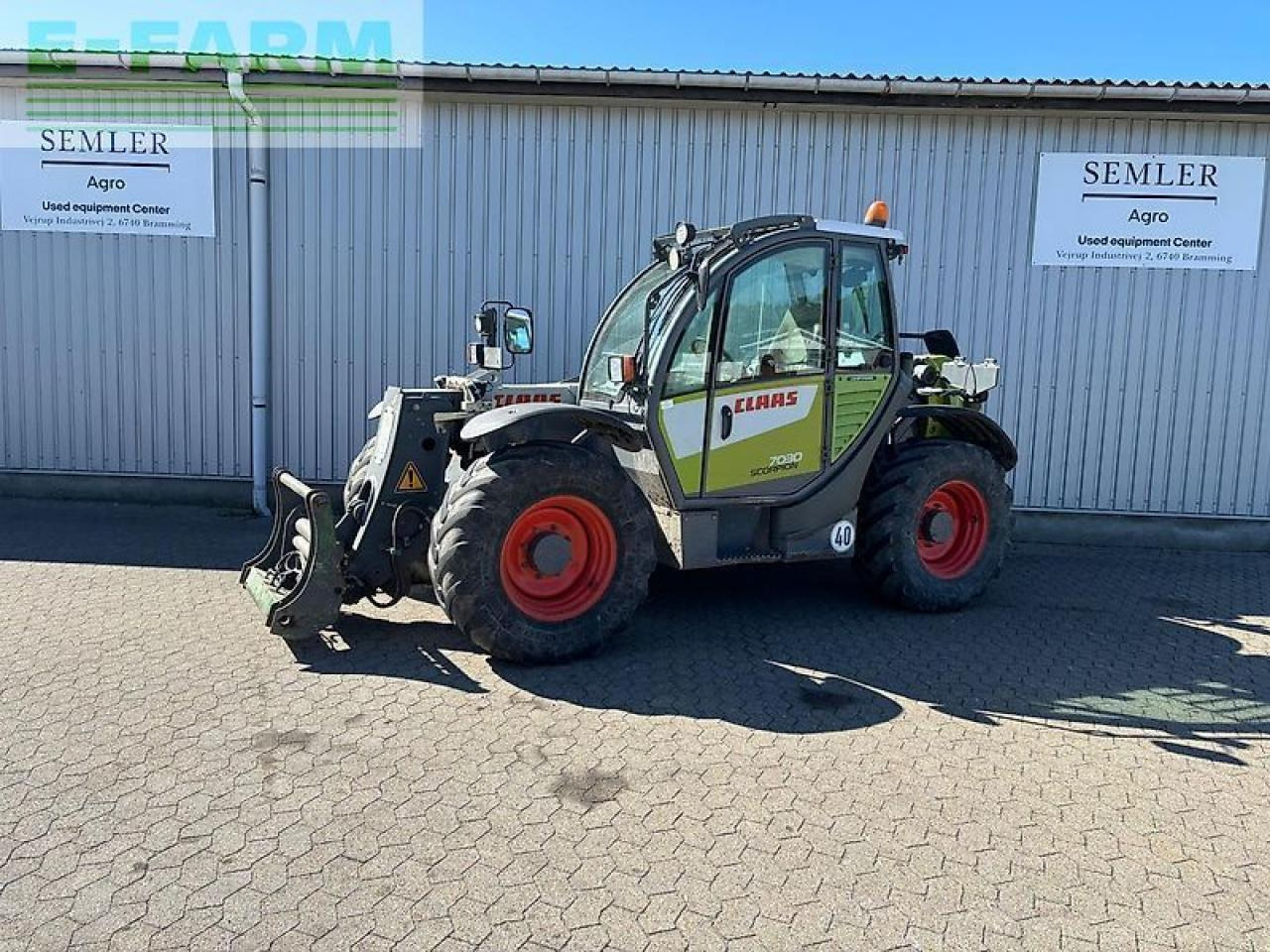 CLAAS scorpion 7030 - Τηλεσκοπικός φορτωτής: φωτογραφία 1 CLAAS scorpion 7030 - Τηλεσκοπικός φορτωτής: φωτογραφία 1