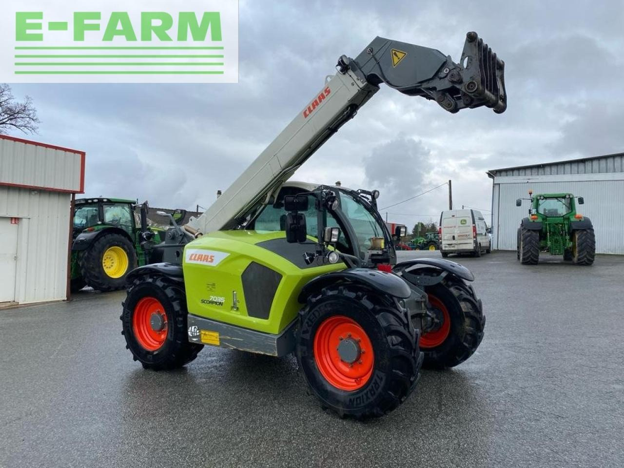 CLAAS scorpion 7035 - Τηλεσκοπικός φορτωτής: φωτογραφία 1 CLAAS scorpion 7035 - Τηλεσκοπικός φορτωτής: φωτογραφία 1