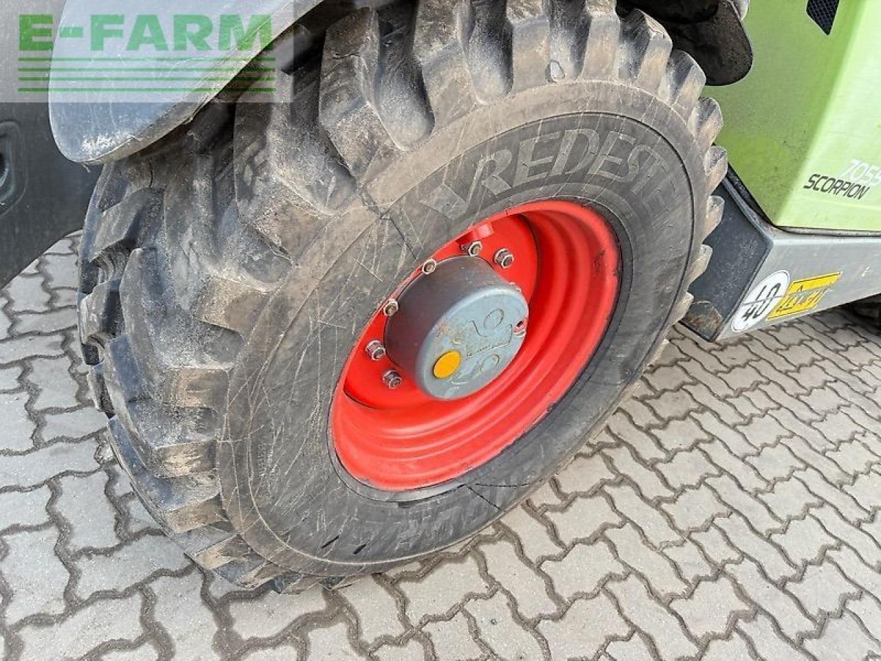 Τηλεσκοπικός φορτωτής CLAAS scorpion 7055: φωτογραφία 14