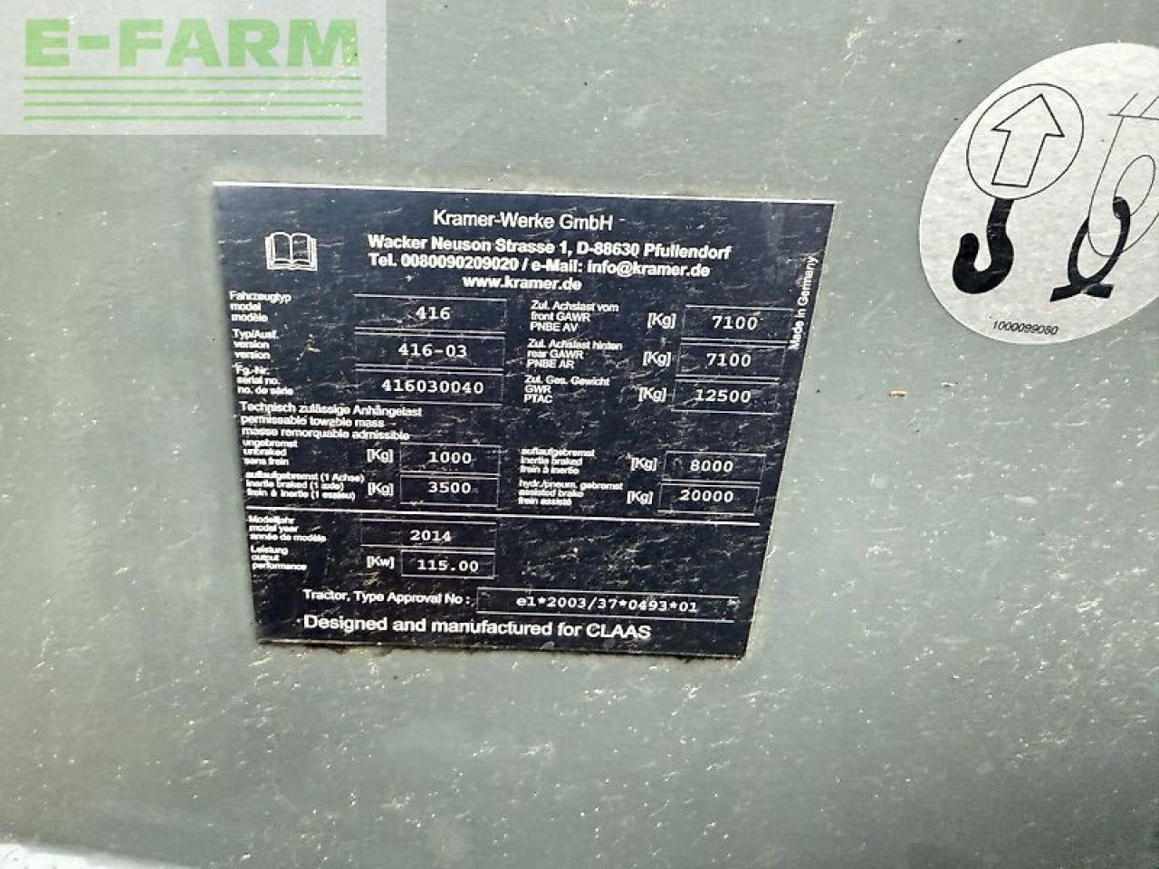 Τηλεσκοπικός φορτωτής CLAAS scorpion 7055: φωτογραφία 17