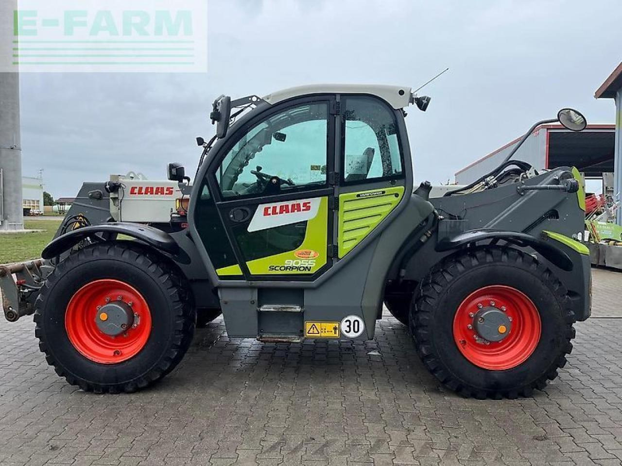 Τηλεσκοπικός φορτωτής CLAAS scorpion 9055: φωτογραφία 8