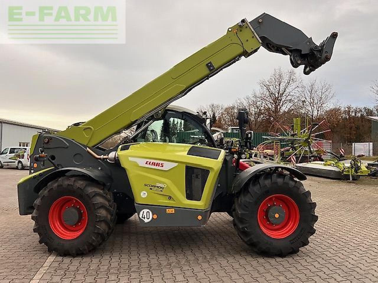 CLAAS scorpion 960 - Τηλεσκοπικός φορτωτής: φωτογραφία 1 CLAAS scorpion 960 - Τηλεσκοπικός φορτωτής: φωτογραφία 1