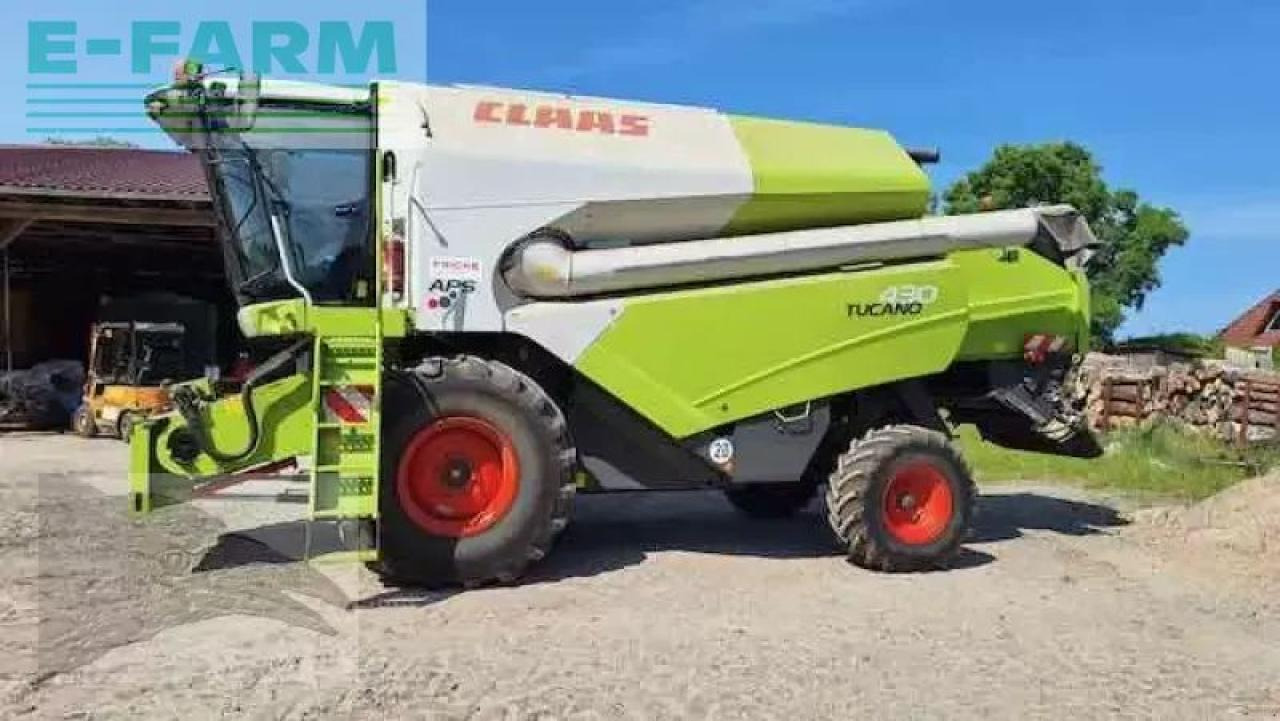 CLAAS tucano 430 - Θεριζοαλωνιστική μηχανή: φωτογραφία 1 CLAAS tucano 430 - Θεριζοαλωνιστική μηχανή: φωτογραφία 1