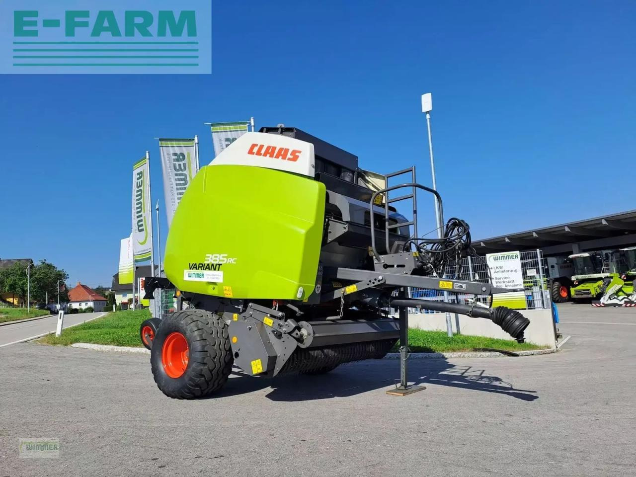 CLAAS variant 385 rc - Χορτοδετική μηχανή τετράγωνες μπάλες: φωτογραφία 1 CLAAS variant 385 rc - Χορτοδετική μηχανή τετράγωνες μπάλες: φωτογραφία 1