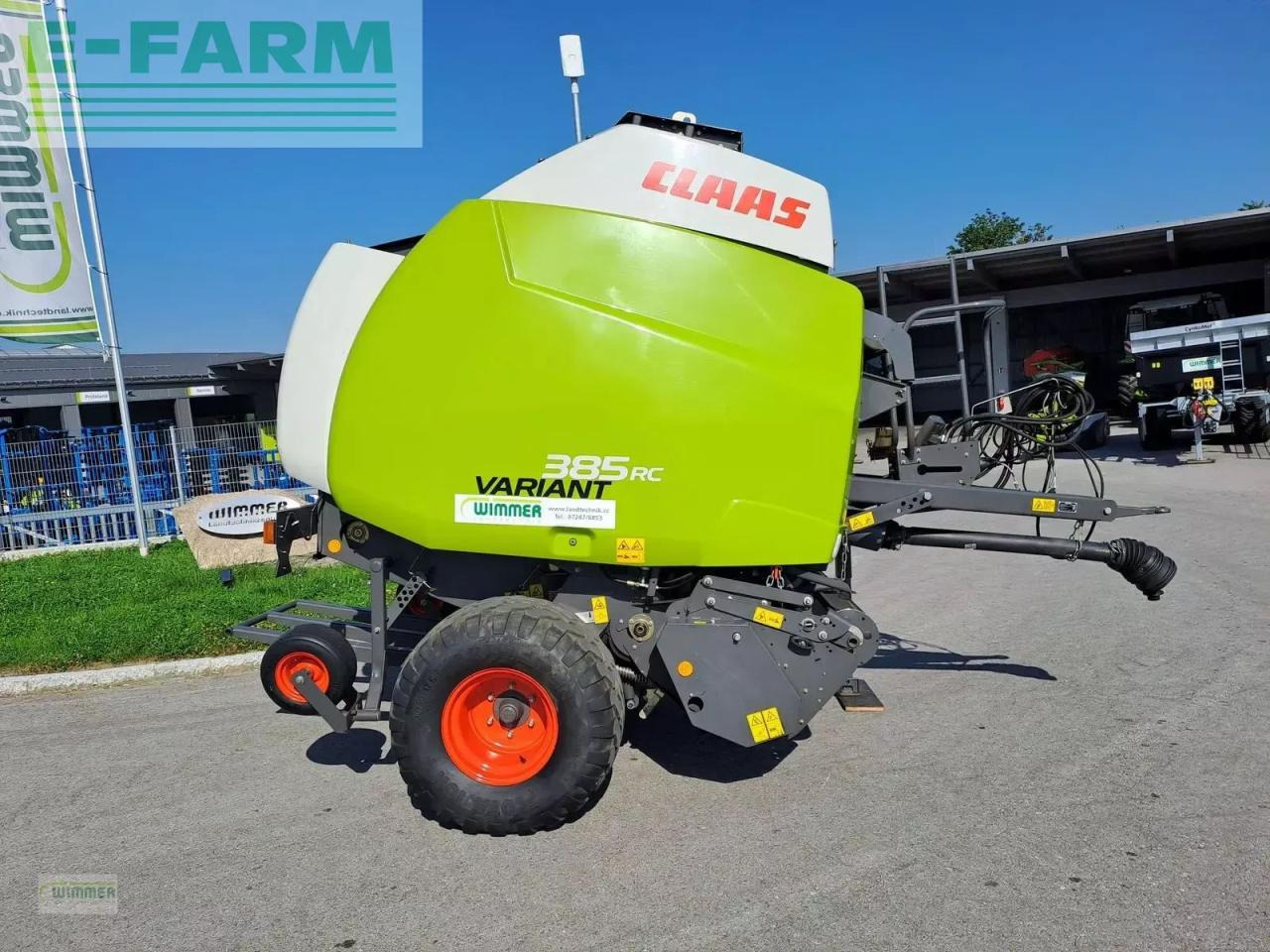 CLAAS variant 385 rc - Χορτοδετική μηχανή τετράγωνες μπάλες: φωτογραφία 4 CLAAS variant 385 rc - Χορτοδετική μηχανή τετράγωνες μπάλες: φωτογραφία 4
