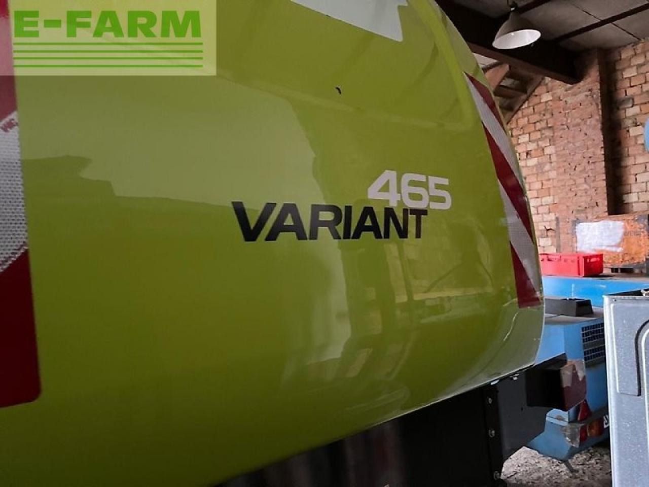 CLAAS variant 465 rc pro - Χορτοδετική μηχανή τετράγωνες μπάλες: φωτογραφία 2 CLAAS variant 465 rc pro - Χορτοδετική μηχανή τετράγωνες μπάλες: φωτογραφία 2