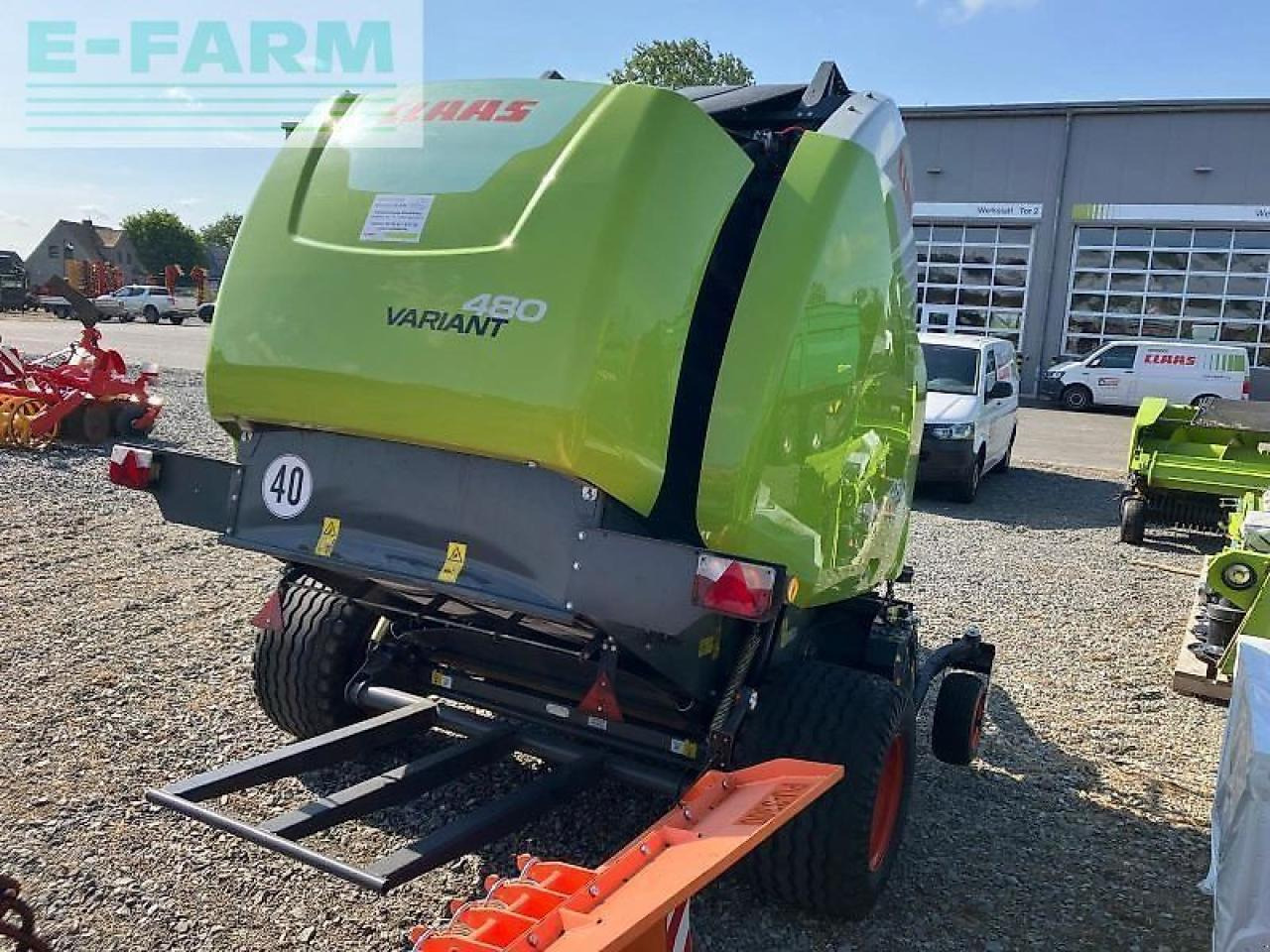 CLAAS variant 480 rc pro - Χορτοδετική μηχανή τετράγωνες μπάλες: φωτογραφία 4 CLAAS variant 480 rc pro - Χορτοδετική μηχανή τετράγωνες μπάλες: φωτογραφία 4