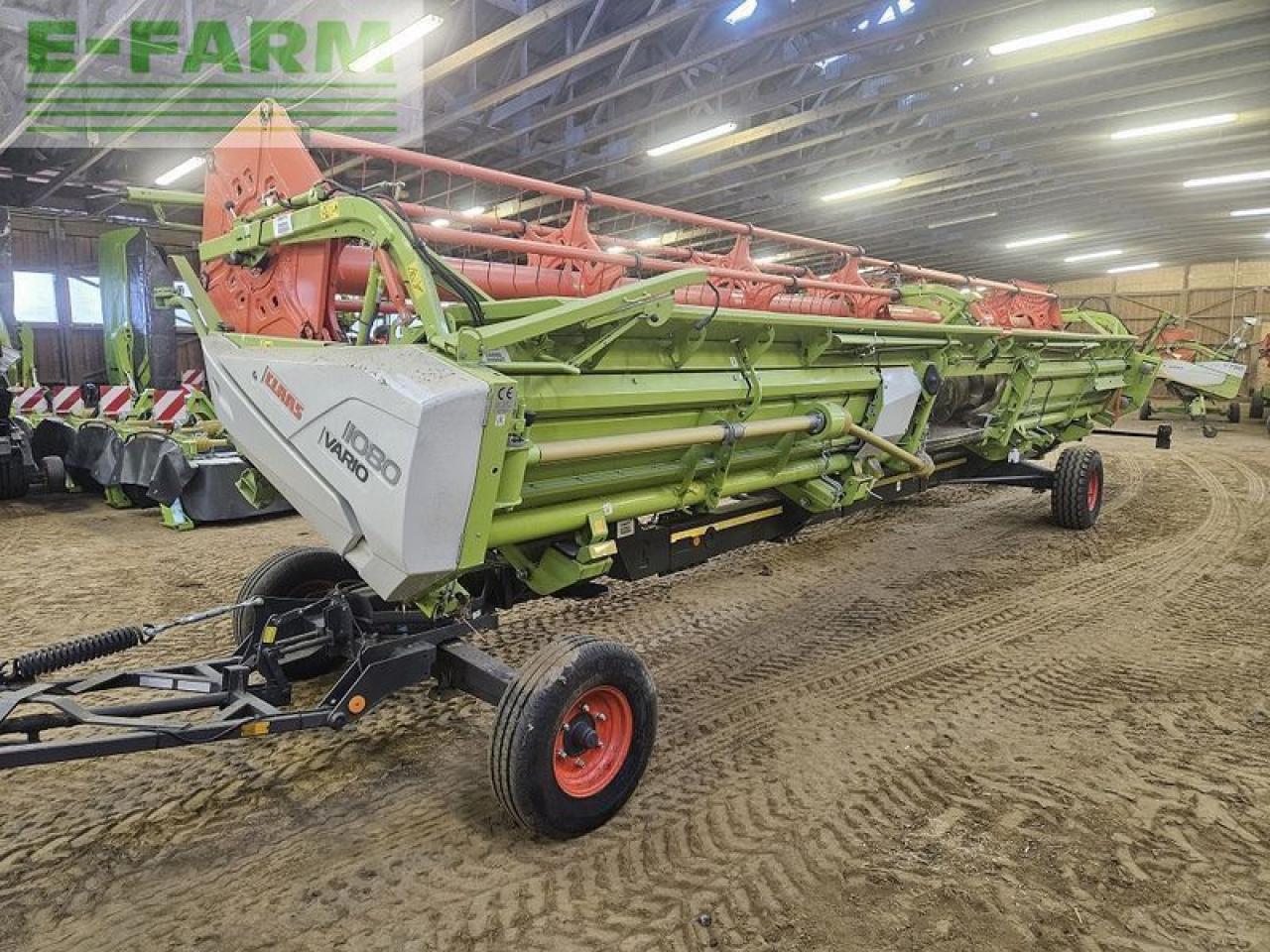 CLAAS vario 1080 + rapstrenner + transportwagen - Θεριζοαλωνιστική μηχανή - κεφαλή: φωτογραφία 1 CLAAS vario 1080 + rapstrenner + transportwagen - Θεριζοαλωνιστική μηχανή - κεφαλή: φωτογραφία 1