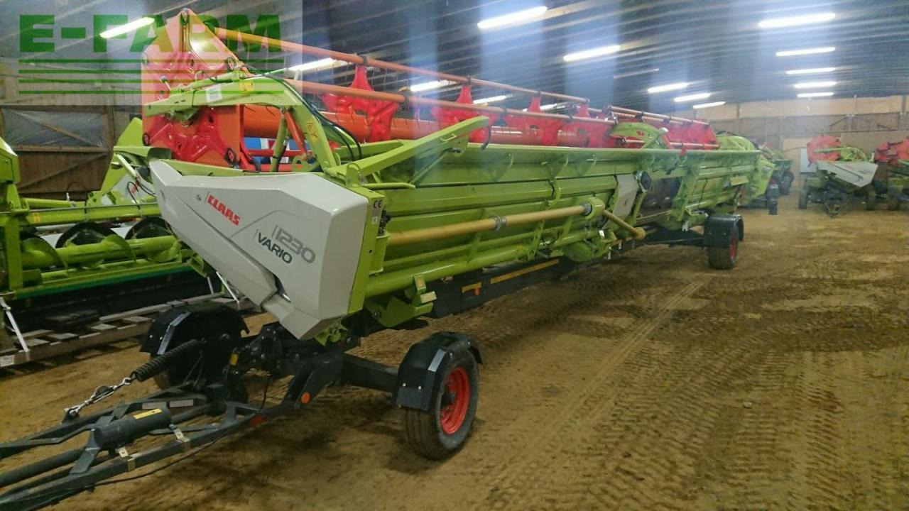 CLAAS vario 1230 - Θεριζοαλωνιστική μηχανή - κεφαλή: φωτογραφία 1 CLAAS vario 1230 - Θεριζοαλωνιστική μηχανή - κεφαλή: φωτογραφία 1