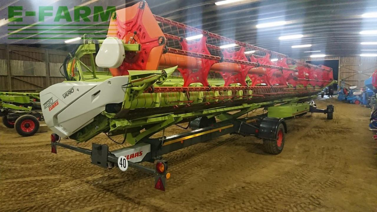 CLAAS vario 1230 - Θεριζοαλωνιστική μηχανή - κεφαλή: φωτογραφία 3 CLAAS vario 1230 - Θεριζοαλωνιστική μηχανή - κεφαλή: φωτογραφία 3