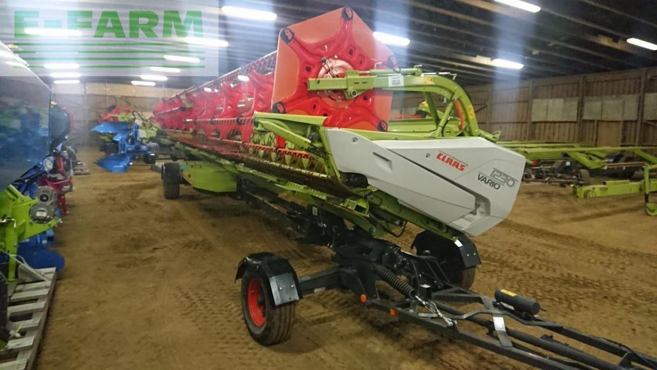 CLAAS vario 1230 - Θεριζοαλωνιστική μηχανή - κεφαλή: φωτογραφία 2 CLAAS vario 1230 - Θεριζοαλωνιστική μηχανή - κεφαλή: φωτογραφία 2
