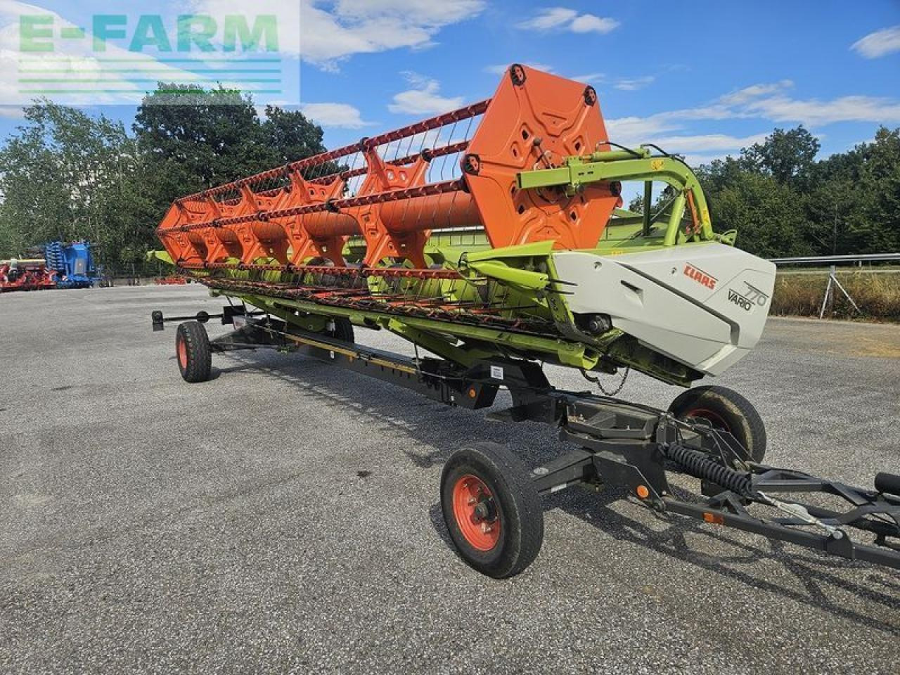 CLAAS vario 770 + rapstrenner + transportwagen - Θεριζοαλωνιστική μηχανή - κεφαλή: φωτογραφία 3 CLAAS vario 770 + rapstrenner + transportwagen - Θεριζοαλωνιστική μηχανή - κεφαλή: φωτογραφία 3