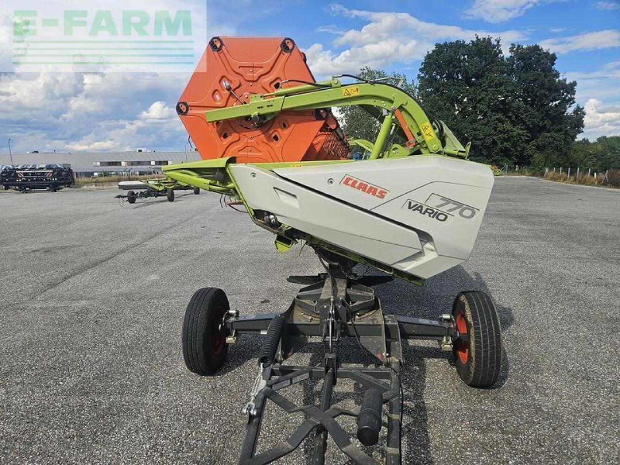 CLAAS vario 770 + rapstrenner + transportwagen - Θεριζοαλωνιστική μηχανή - κεφαλή: φωτογραφία 2 CLAAS vario 770 + rapstrenner + transportwagen - Θεριζοαλωνιστική μηχανή - κεφαλή: φωτογραφία 2