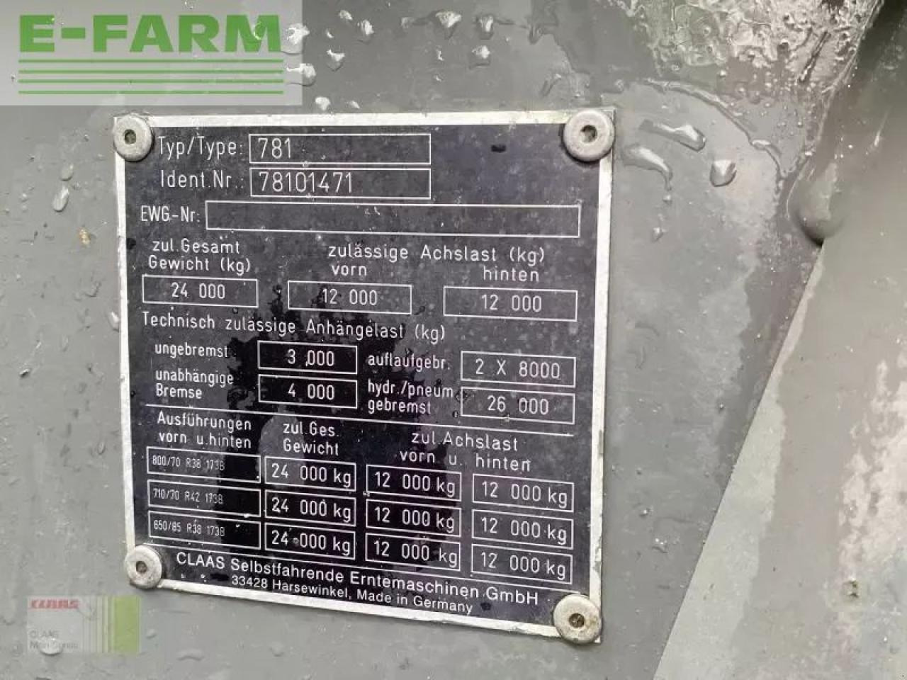 Τρακτέρ CLAAS xerion 3800 trac vc TRAC VC: φωτογραφία 23