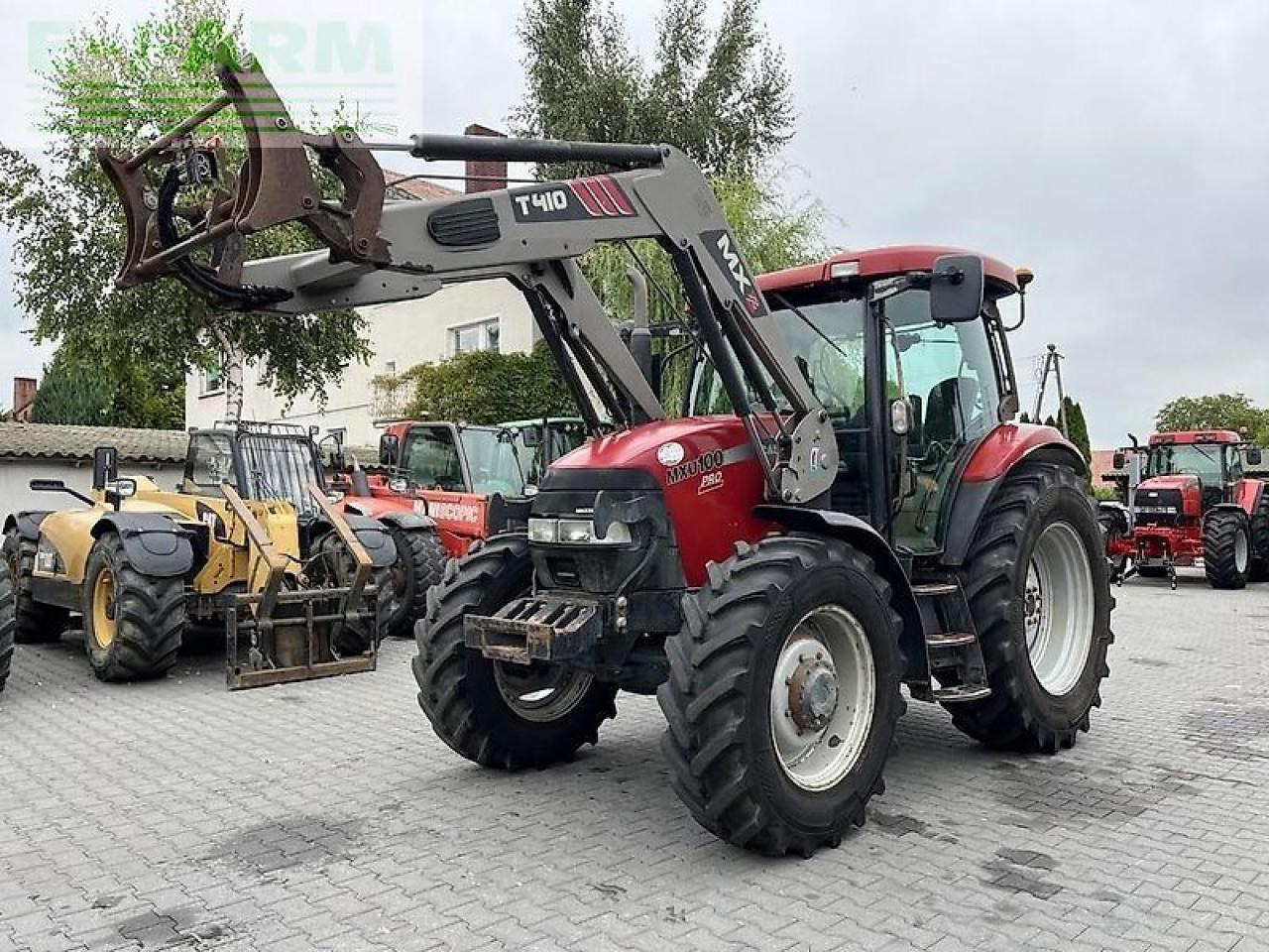 Case-IH mxu 100 pro maxxum + mx t410 - Τρακτέρ: φωτογραφία 1 Case-IH mxu 100 pro maxxum + mx t410 - Τρακτέρ: φωτογραφία 1