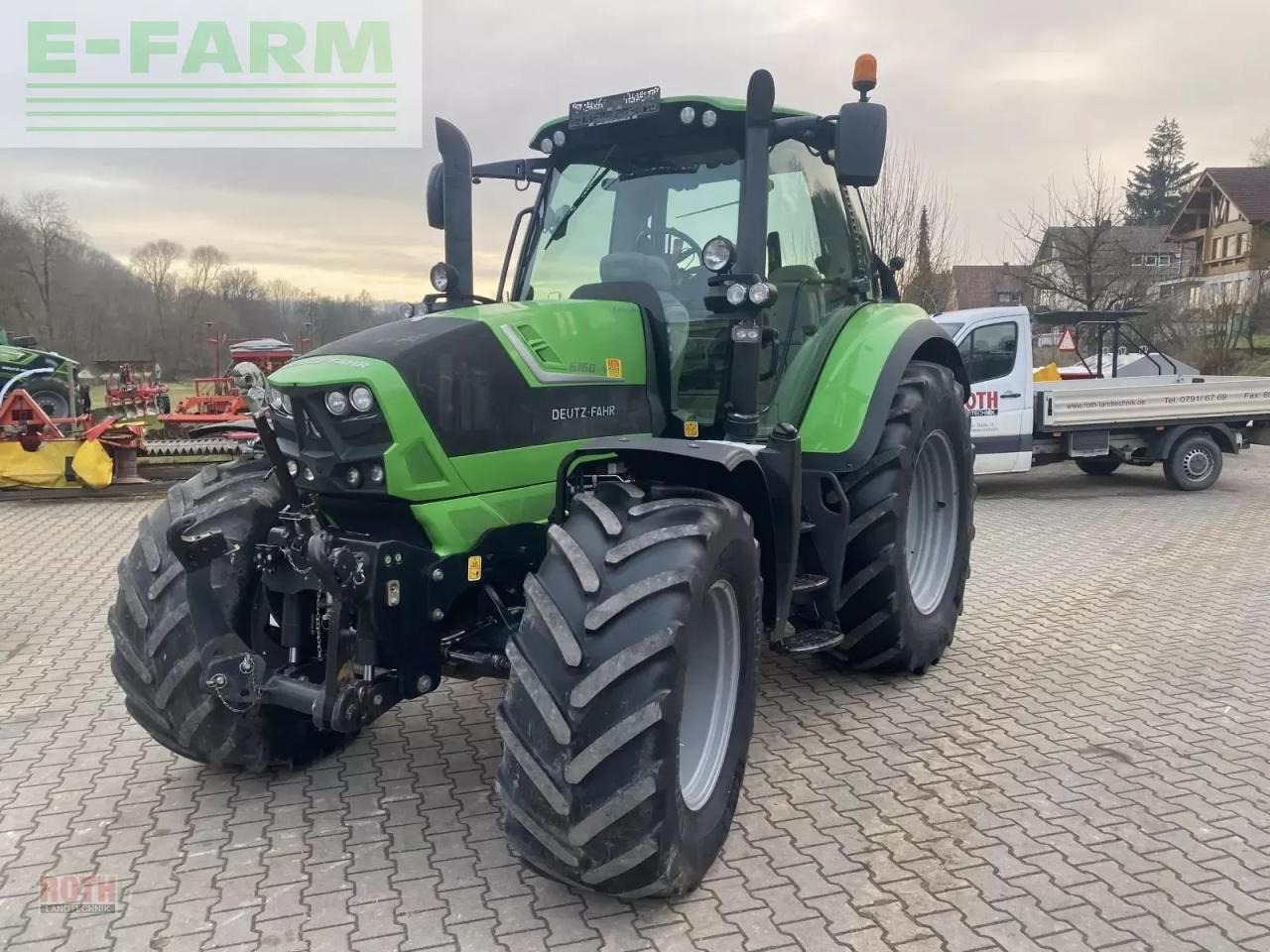 Deutz-Fahr agrotron 6160 ttv TTV - Τρακτέρ: φωτογραφία 2 Deutz-Fahr agrotron 6160 ttv TTV - Τρακτέρ: φωτογραφία 2