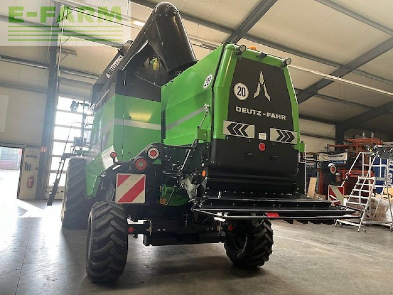Θεριζοαλωνιστική μηχανή Deutz-Fahr c 6205 ts: φωτογραφία 9