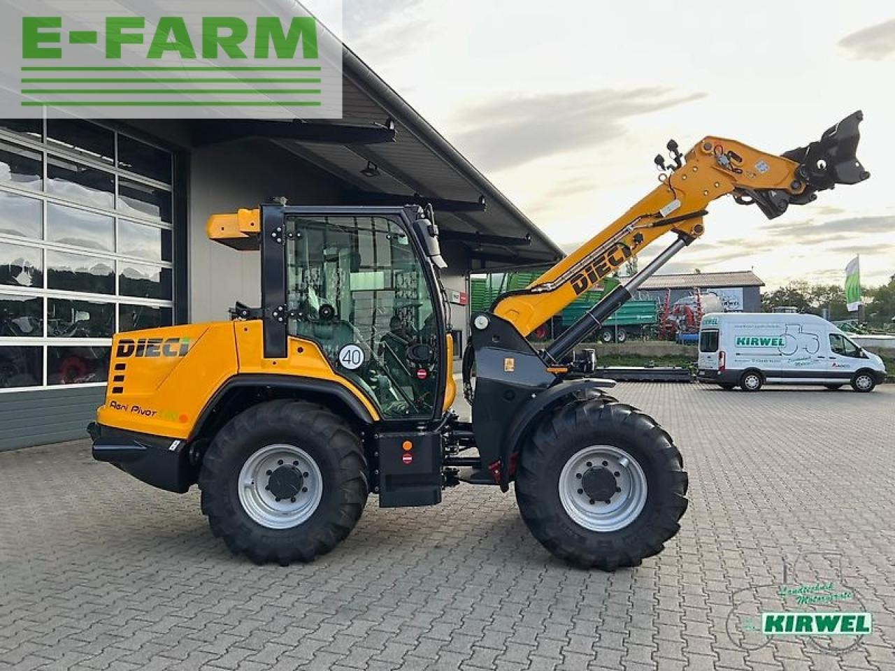 Dieci agripivot t60 - Τηλεσκοπικός φορτωτής: φωτογραφία 4 Dieci agripivot t60 - Τηλεσκοπικός φορτωτής: φωτογραφία 4