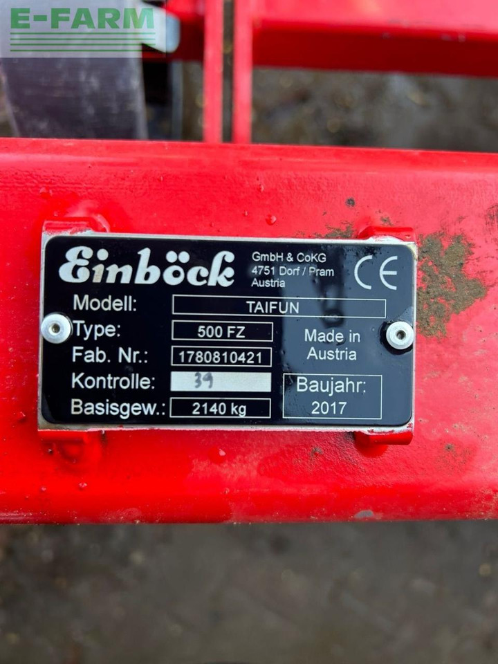 Einböck Taifun - Καλλιεργητής: φωτογραφία 4 Einböck Taifun - Καλλιεργητής: φωτογραφία 4