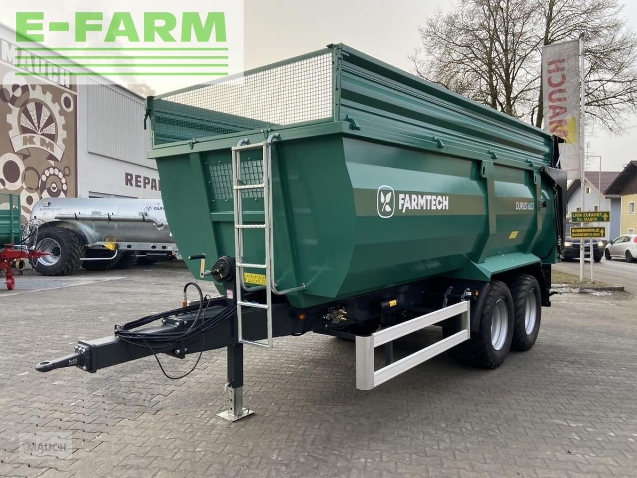 Farmtech durus 1600 - Ανατρεπόμενη ρυμούλκα για τρακτέρ: φωτογραφία 4 Farmtech durus 1600 - Ανατρεπόμενη ρυμούλκα για τρακτέρ: φωτογραφία 4