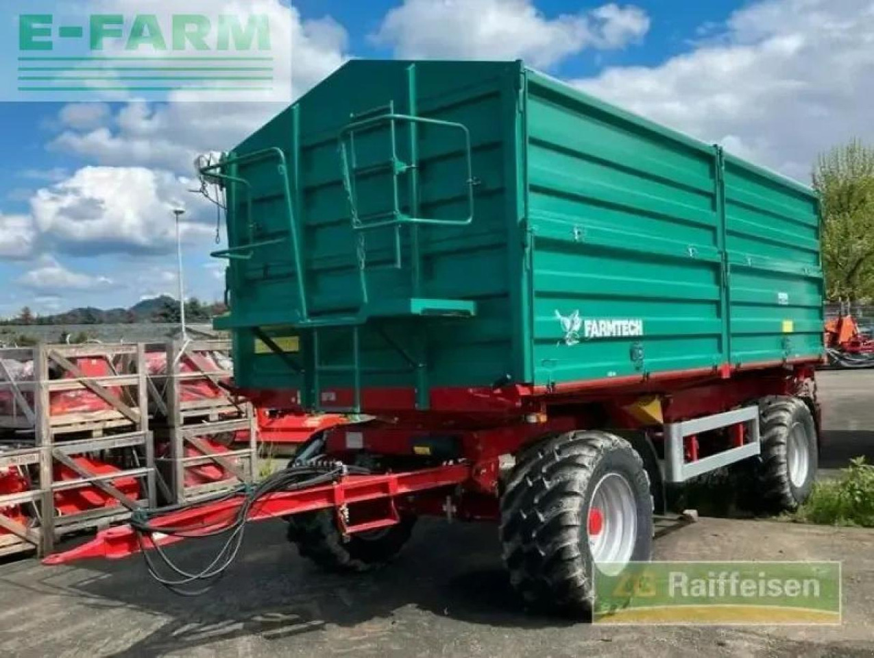 Farmtech zkd 1800/40 - Ανατρεπόμενη ρυμούλκα για τρακτέρ: φωτογραφία 3 Farmtech zkd 1800/40 - Ανατρεπόμενη ρυμούλκα για τρακτέρ: φωτογραφία 3