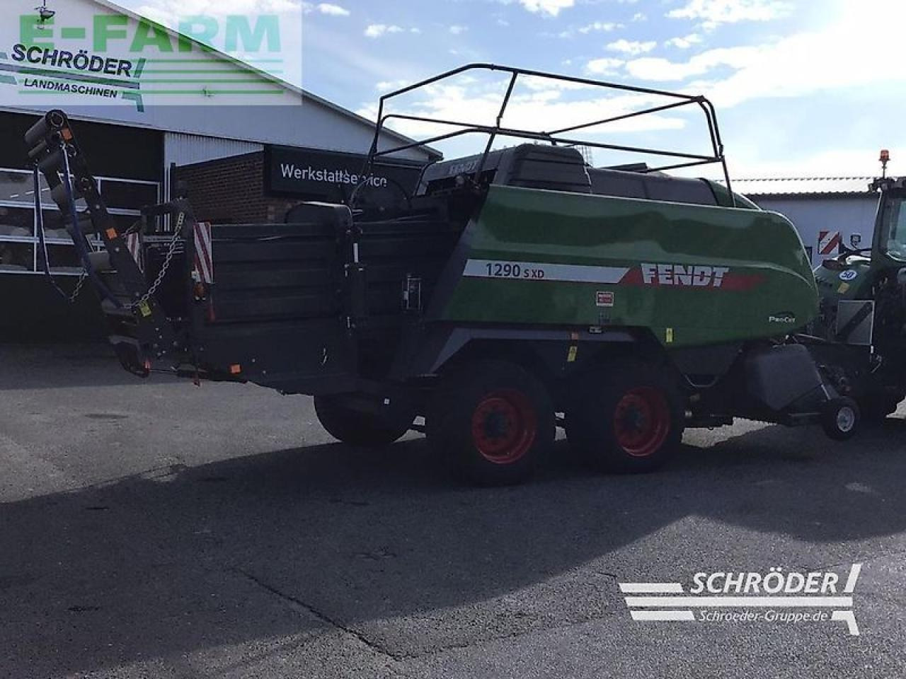 Fendt 1290 xd - nur 4000 ballen ! - Χορτοδετική μηχανή τετράγωνες μπάλες: φωτογραφία 3 Fendt 1290 xd - nur 4000 ballen ! - Χορτοδετική μηχανή τετράγωνες μπάλες: φωτογραφία 3