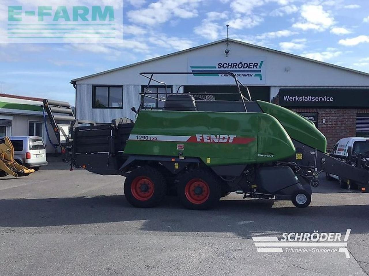 Fendt 1290 xd - nur 4000 ballen ! - Χορτοδετική μηχανή τετράγωνες μπάλες: φωτογραφία 2 Fendt 1290 xd - nur 4000 ballen ! - Χορτοδετική μηχανή τετράγωνες μπάλες: φωτογραφία 2