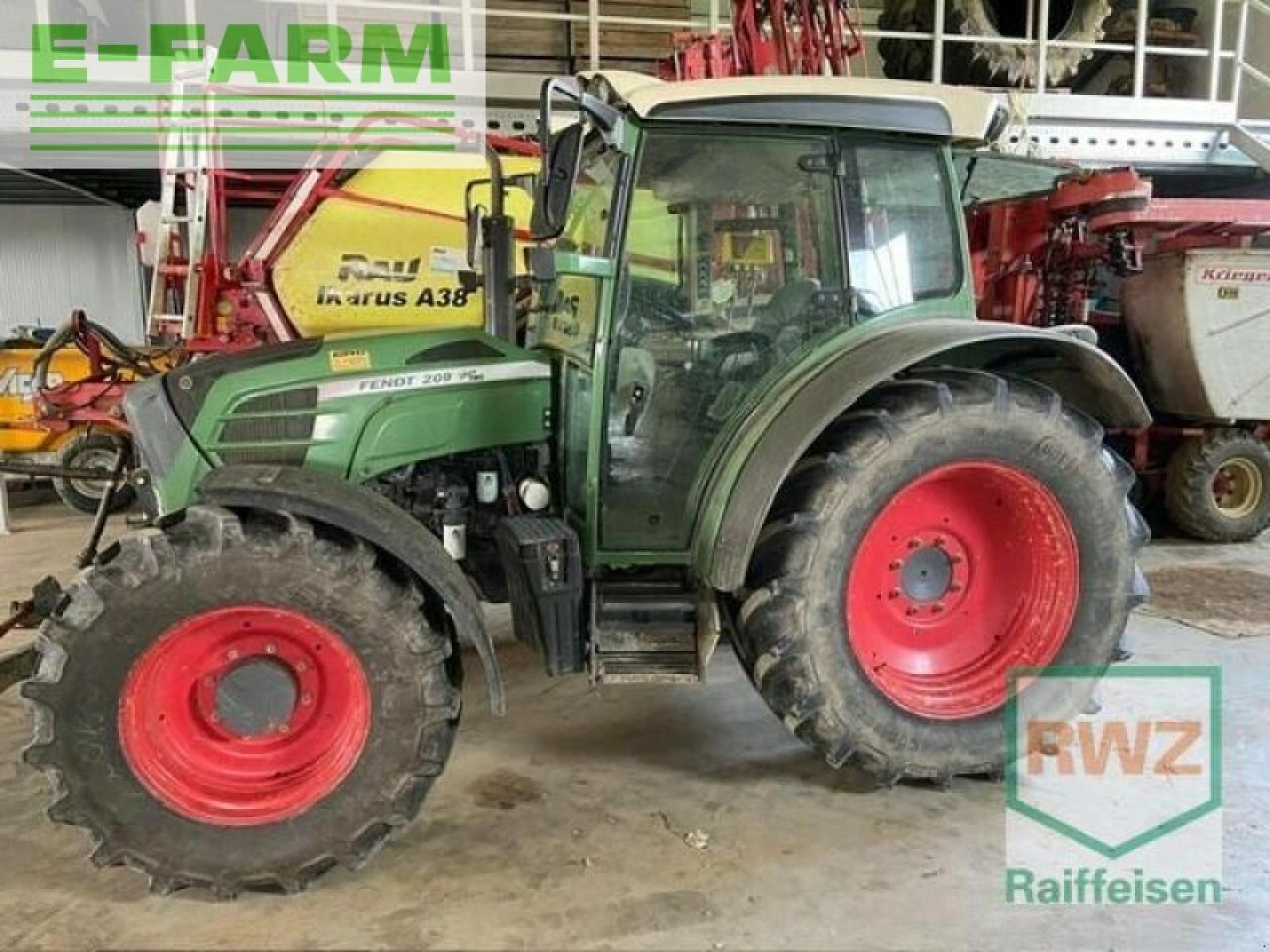 Fendt 209 vario - Τρακτέρ: φωτογραφία 1 Fendt 209 vario - Τρακτέρ: φωτογραφία 1