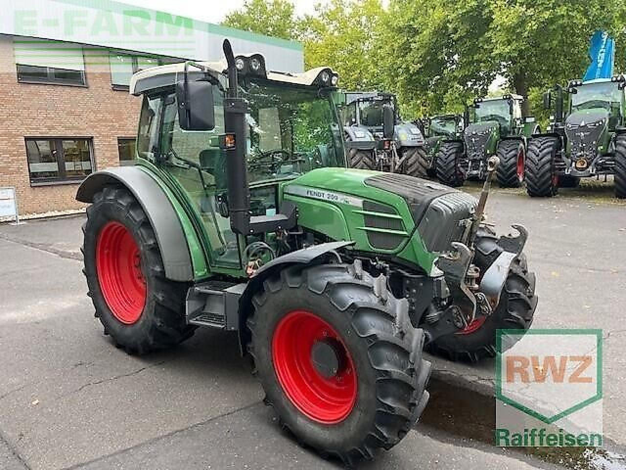 Fendt 209 vario - Τρακτέρ: φωτογραφία 3 Fendt 209 vario - Τρακτέρ: φωτογραφία 3