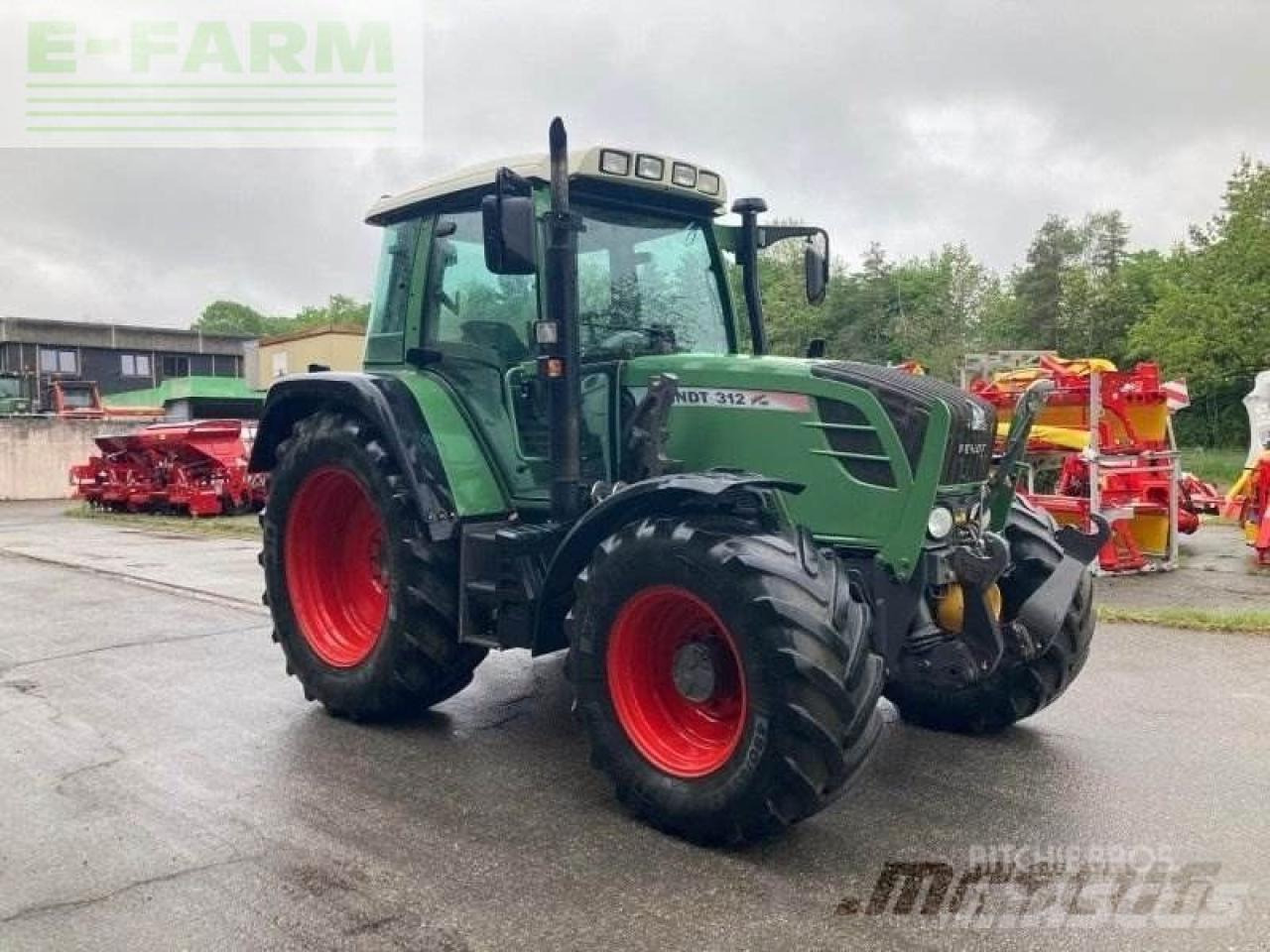 Fendt 312 vario - Τρακτέρ: φωτογραφία 4 Fendt 312 vario - Τρακτέρ: φωτογραφία 4