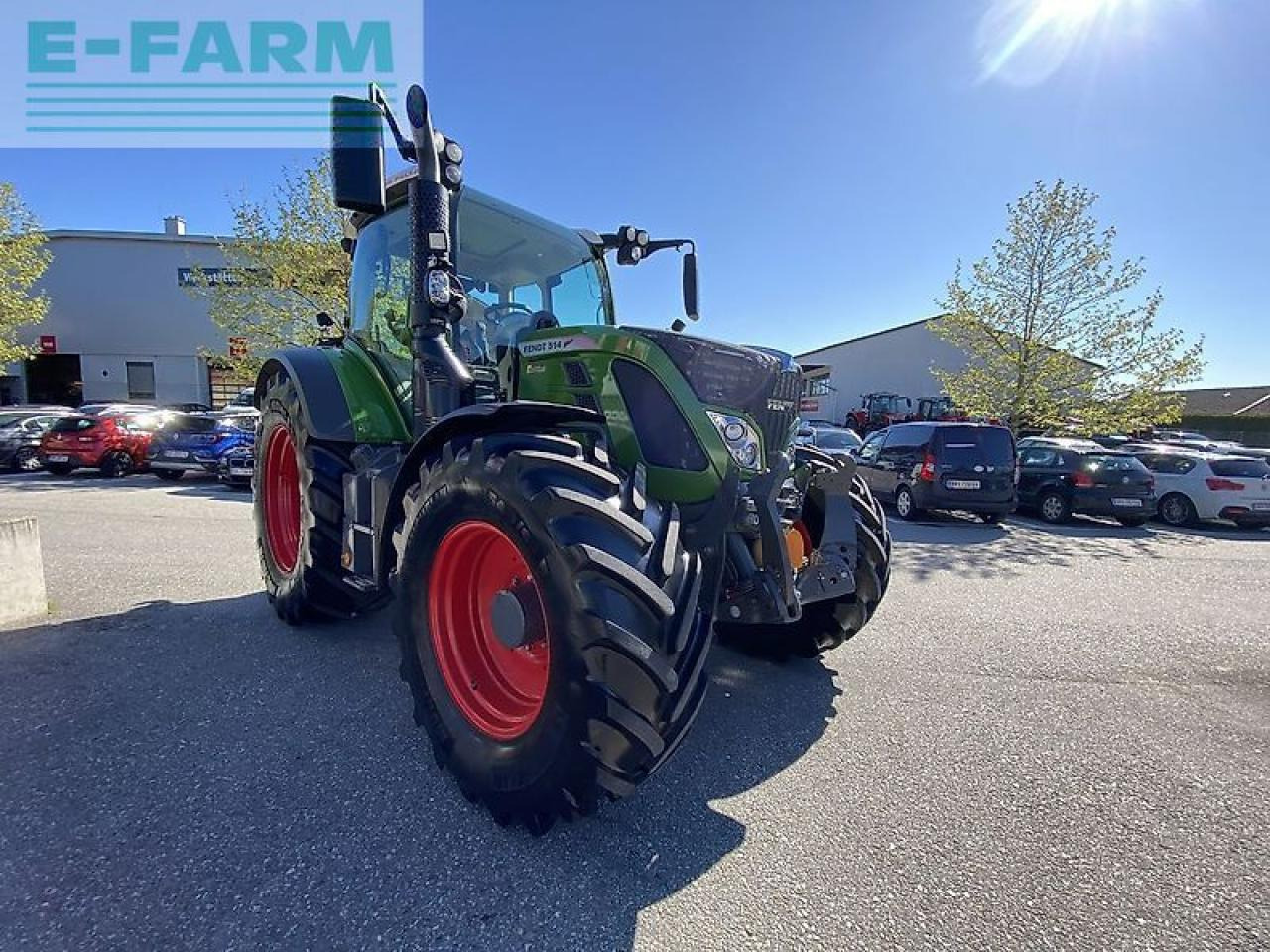 Fendt 514 vario profi Profi - Τρακτέρ: φωτογραφία 2 Fendt 514 vario profi Profi - Τρακτέρ: φωτογραφία 2