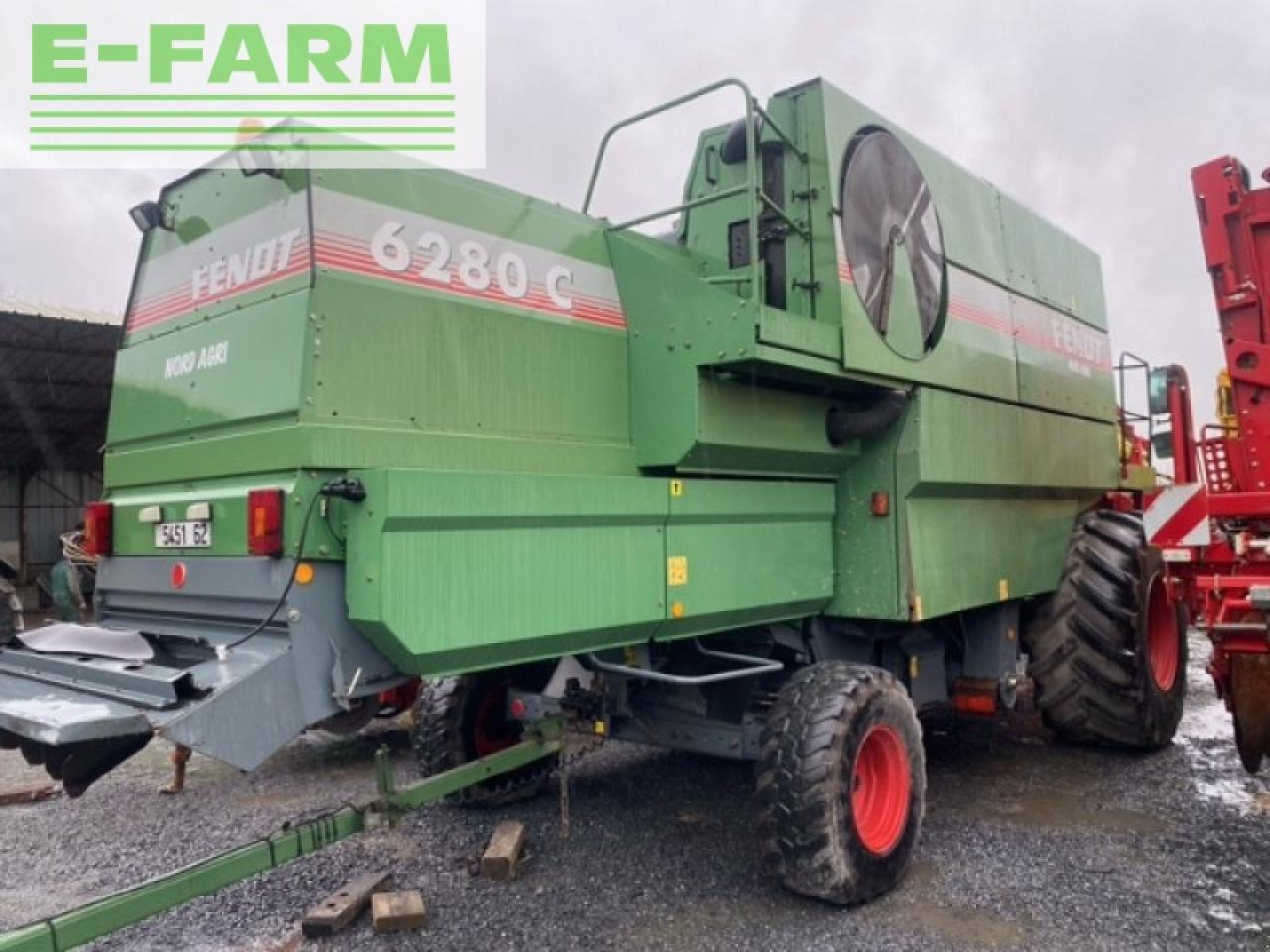 Fendt 6280c - Θεριζοαλωνιστική μηχανή: φωτογραφία 1 Fendt 6280c - Θεριζοαλωνιστική μηχανή: φωτογραφία 1