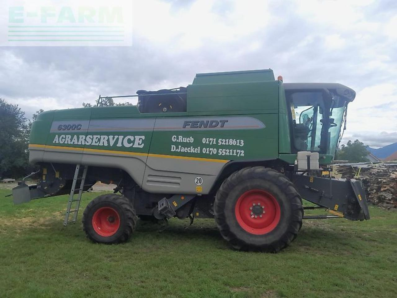 Fendt 6300c - Θεριζοαλωνιστική μηχανή: φωτογραφία 2 Fendt 6300c - Θεριζοαλωνιστική μηχανή: φωτογραφία 2