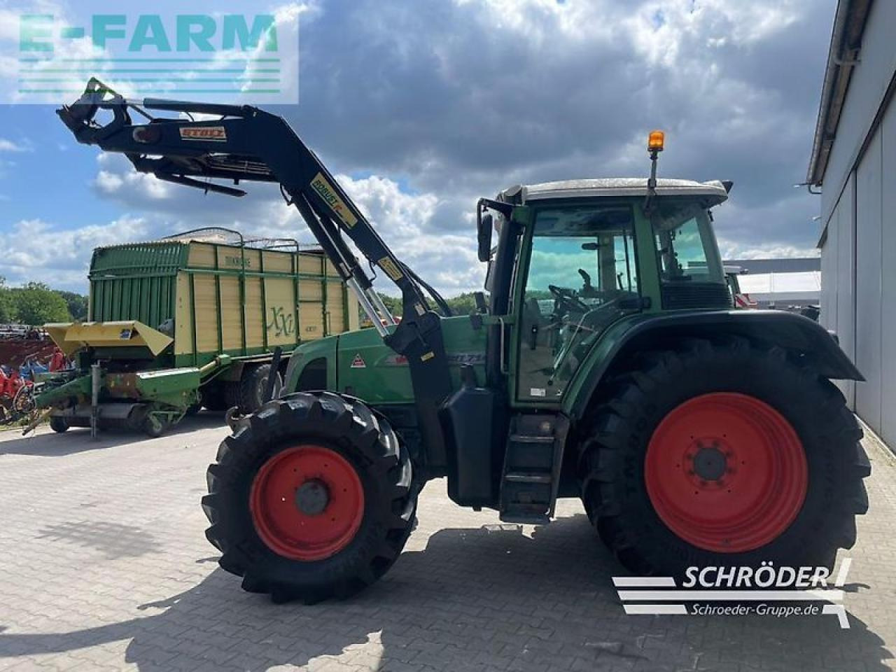 Fendt 714 vario - Τρακτέρ: φωτογραφία 4 Fendt 714 vario - Τρακτέρ: φωτογραφία 4