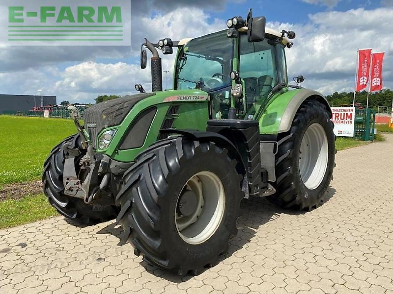 Fendt 724 profi - Τρακτέρ: φωτογραφία 1 Fendt 724 profi - Τρακτέρ: φωτογραφία 1