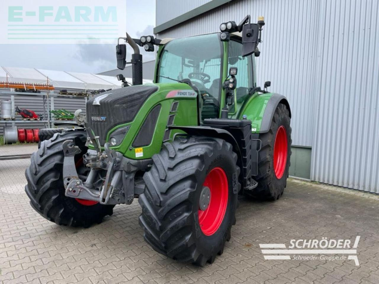 Fendt 724 s4 power plus rtk - Τρακτέρ: φωτογραφία 5 Fendt 724 s4 power plus rtk - Τρακτέρ: φωτογραφία 5