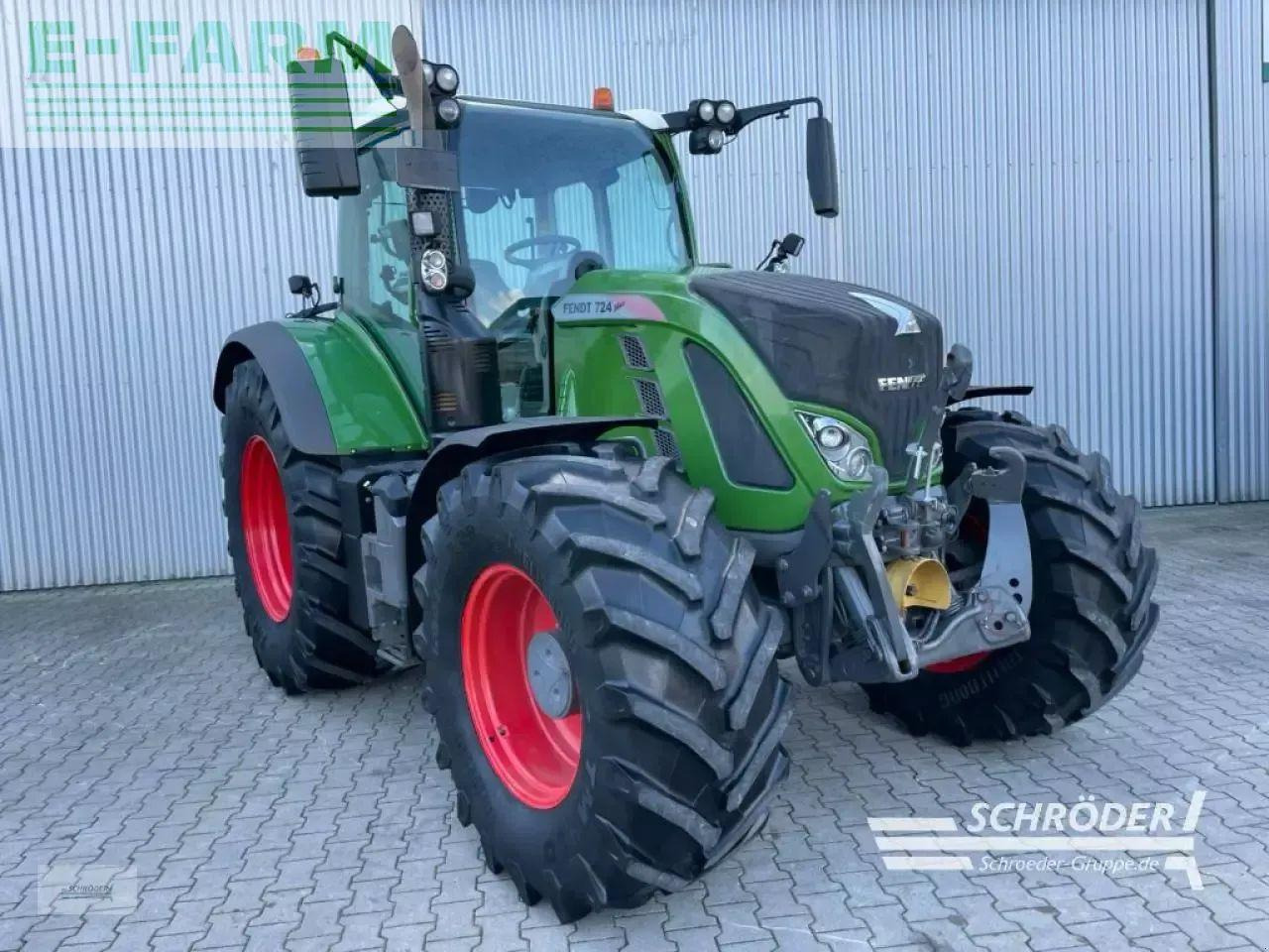 Fendt 724 s4 profi plus - Τρακτέρ: φωτογραφία 1 Fendt 724 s4 profi plus - Τρακτέρ: φωτογραφία 1