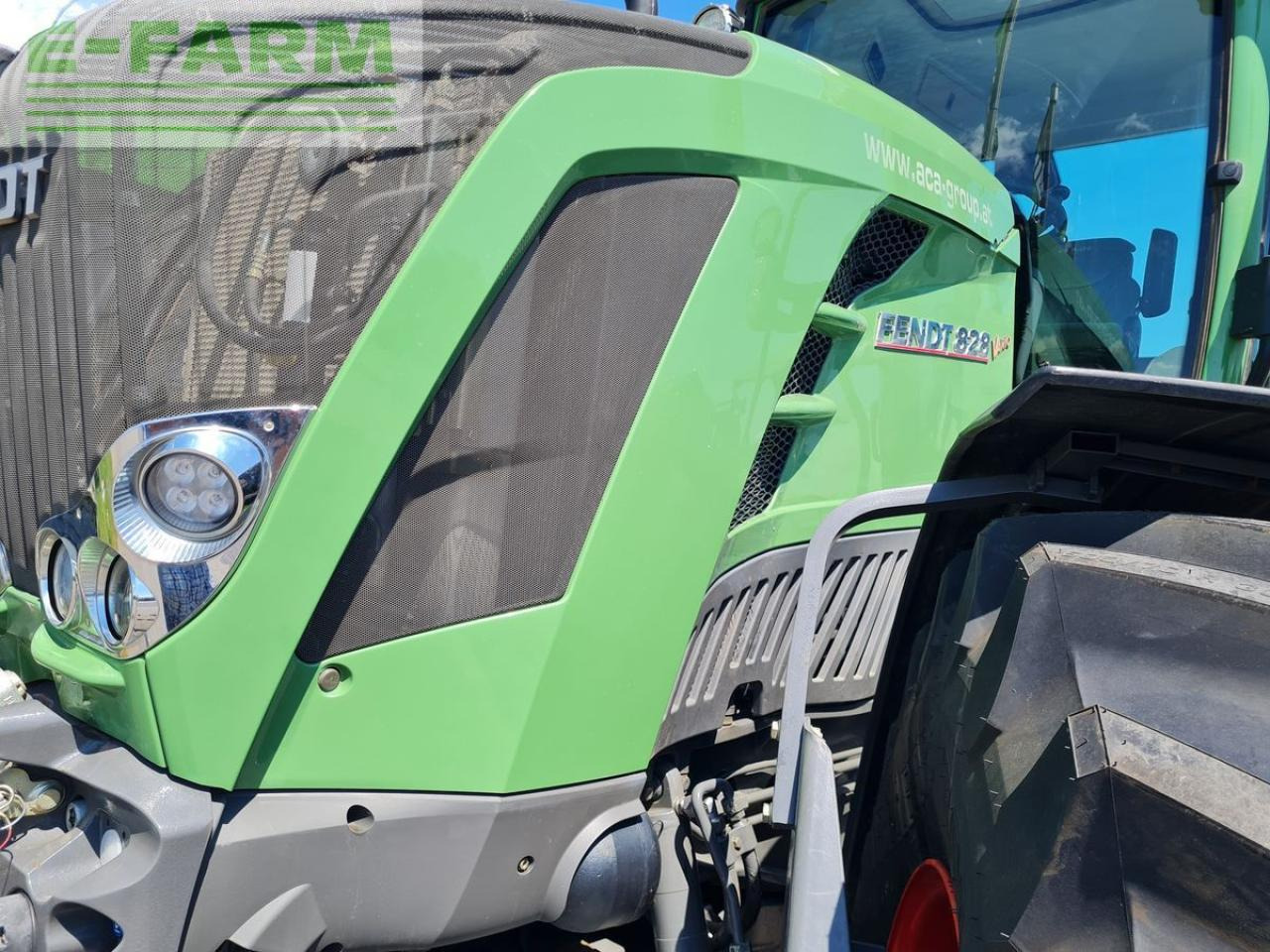 Fendt 828 vario - Τρακτέρ: φωτογραφία 5 Fendt 828 vario - Τρακτέρ: φωτογραφία 5