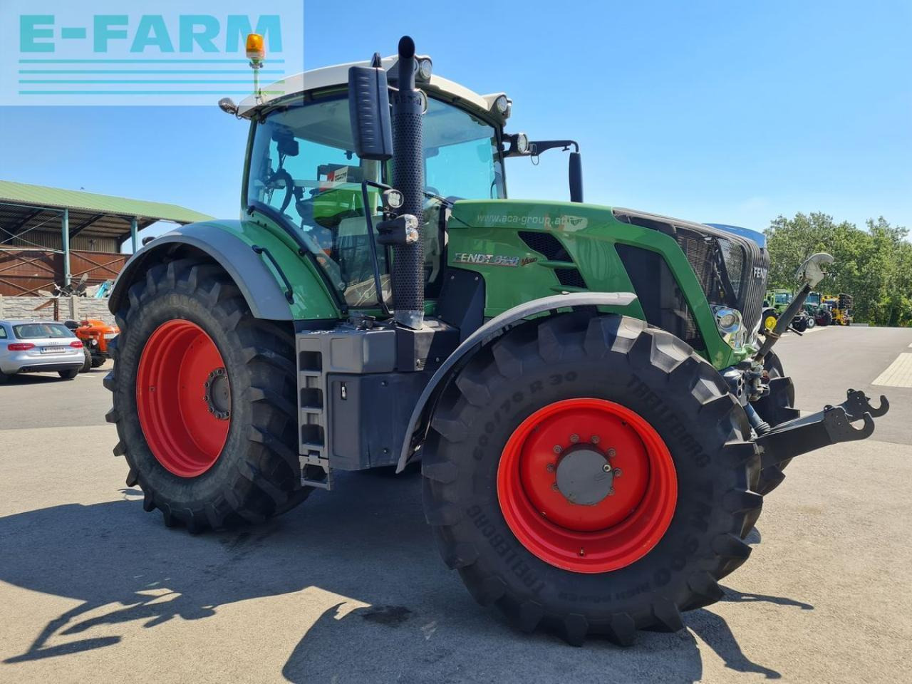 Fendt 828 vario - Τρακτέρ: φωτογραφία 4 Fendt 828 vario - Τρακτέρ: φωτογραφία 4