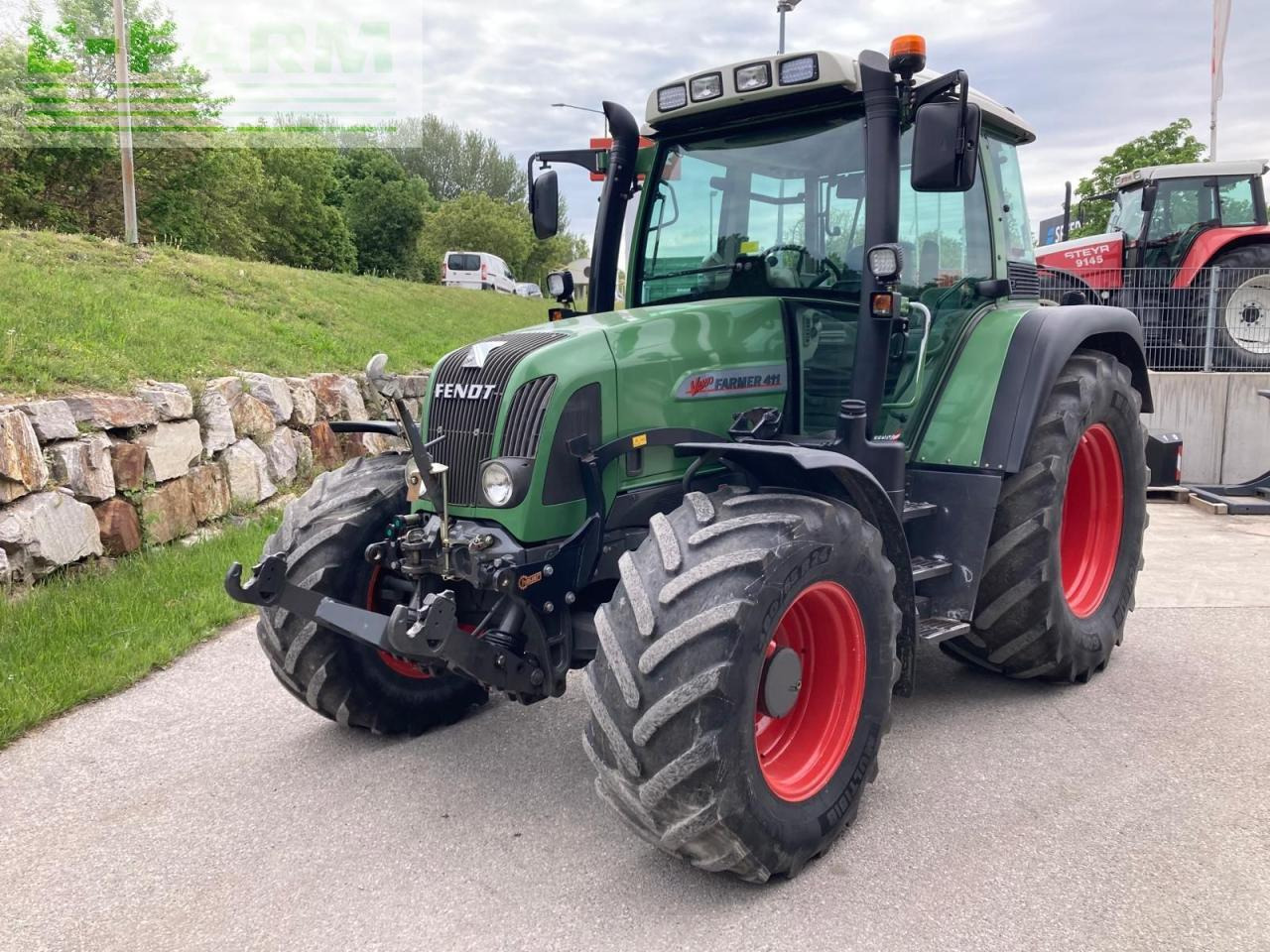 Fendt farmer 411 vario - Τρακτέρ: φωτογραφία 1 Fendt farmer 411 vario - Τρακτέρ: φωτογραφία 1
