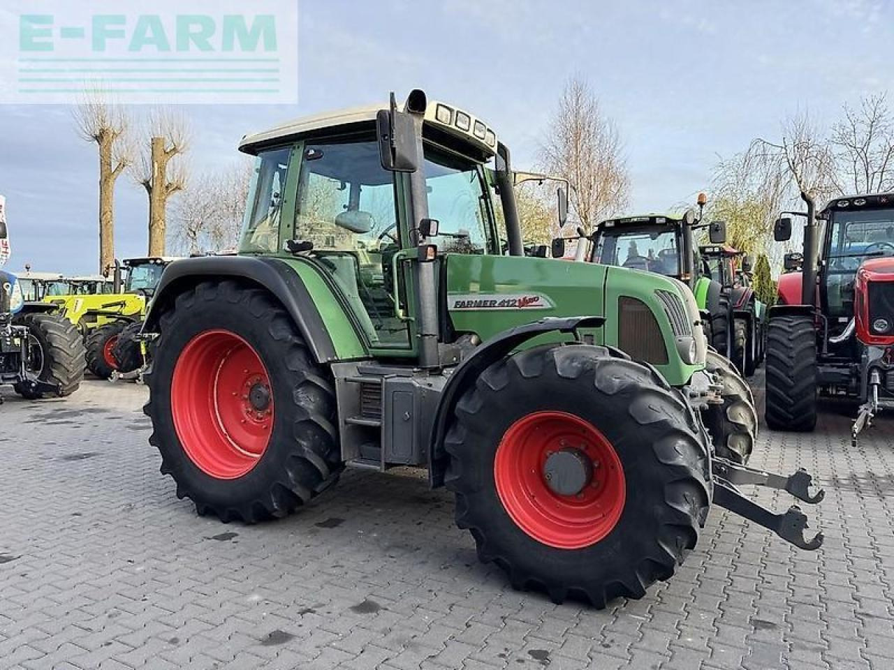 Fendt farmer 412 vario - Τρακτέρ: φωτογραφία 4 Fendt farmer 412 vario - Τρακτέρ: φωτογραφία 4